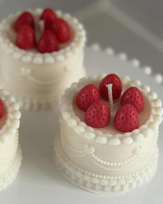 Strawberry Vanilla Cake