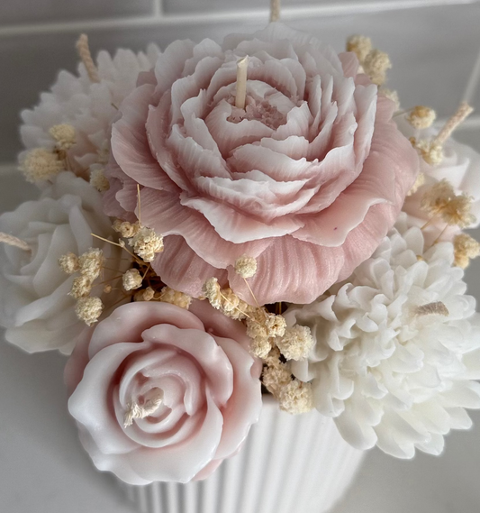 Flower bouquet pink medium