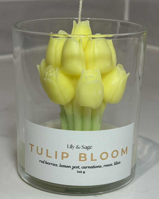Yellow Tulip Bloom