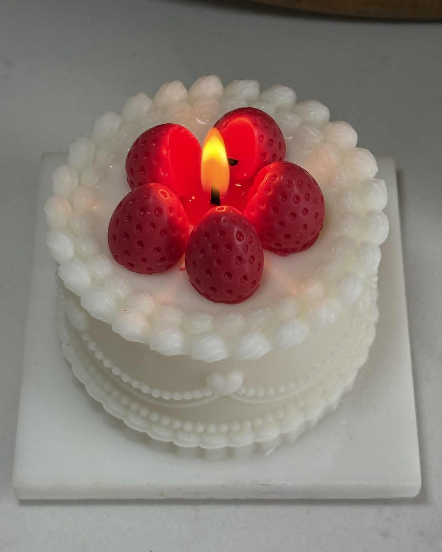 Strawberry Vanilla Cake